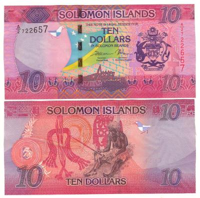 Šalamúnové ostrovy 10 Dollars 2017  UNC Pick 33  