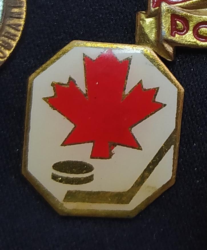 P52a Odznak Kanada - lední hokej  1ks - Odznaky, nášivky a medaile