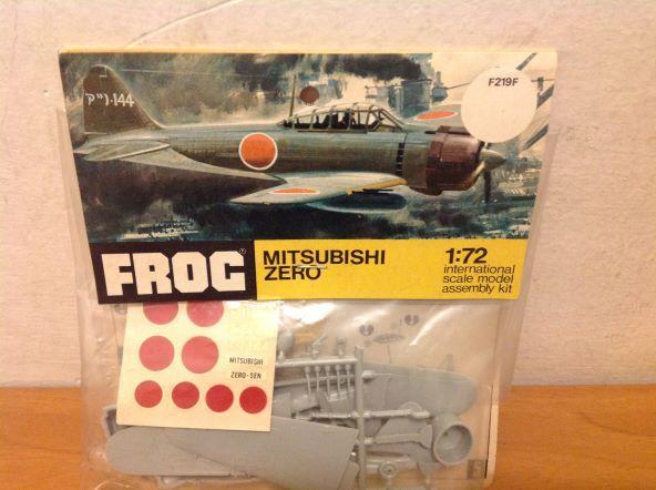 FROG - Mitsubishi ZERO, 1/72 - Vojenské modely letadel