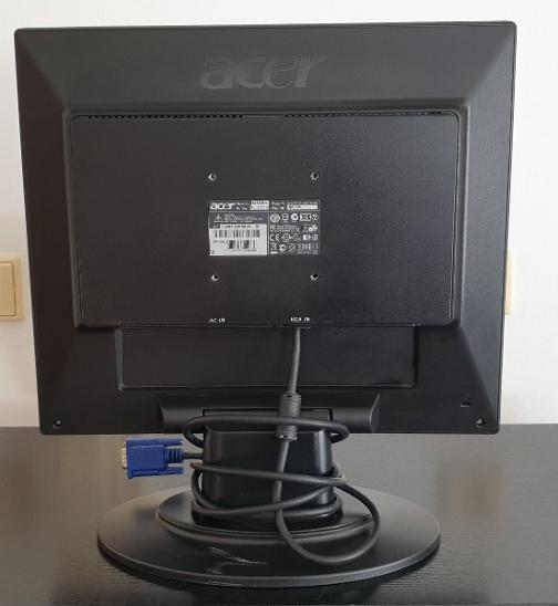 LCD monitor 17" Acer AL1715s - Příslušenství k PC