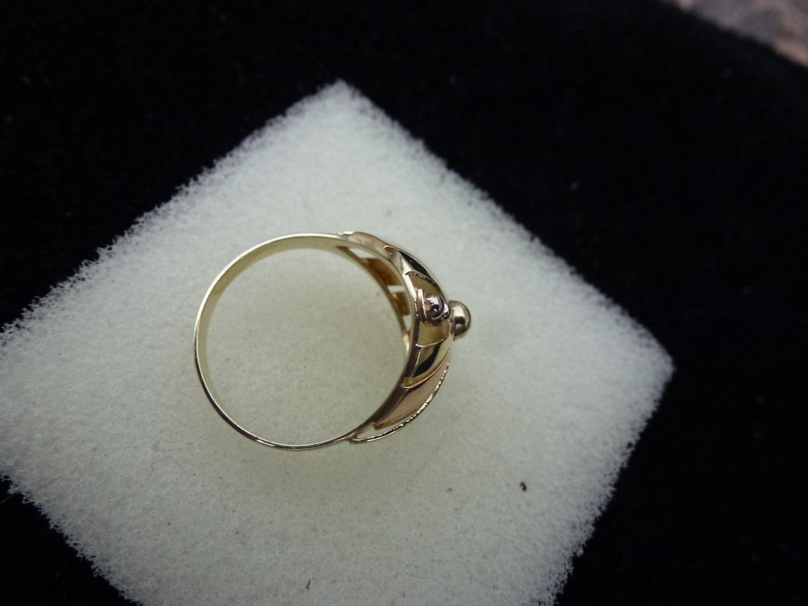 Zlatý prsten 585  - Šperky
