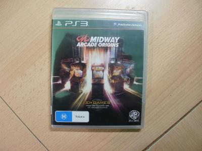 Hra na Ps 3 - Midway Arcade Origins - Nová