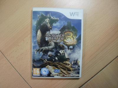 Hra na Nintendo Wii + Wii U - Monster Hunter Tri - Anglický manuál