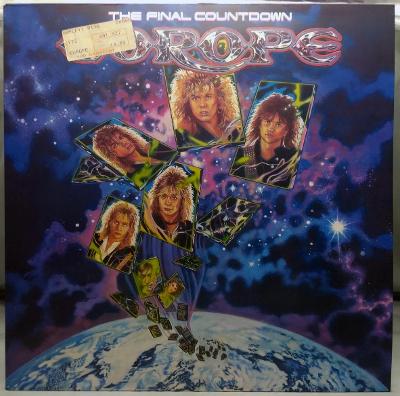 Europe ‎– The Final Countdown 1986 Holland Vinyl LP 1.press