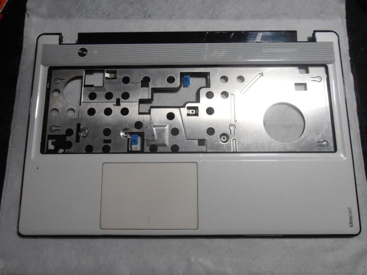 Palmrest + touchpad z Lenovo IdeaPad Z580 (bílá perleť) 