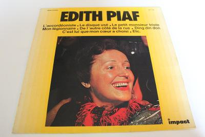 Edith Piaf - Impact -top stav- Orig. France 1975 LP