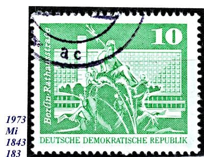 DDR 1973, Neptunova fontána Berlín