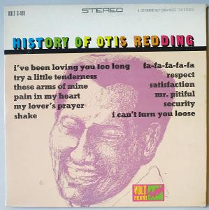 LP OTIS REDDING - HISTORY OF O.R (1967) ORIG.2. USA VOLT Press VG+