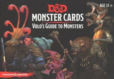 D&D: Monster Card - Volo`s Guide To Monsters (81 karet)