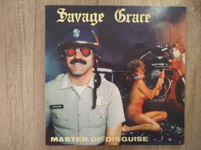 LP-SAVAGE GRACE-Master Of Disguise/leg.speed,U.S.,rare,1řadovka,1pres