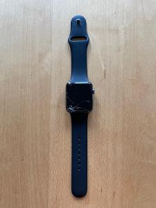 Apple Watch series 2, 42 mm - funkční, rozbitý displej