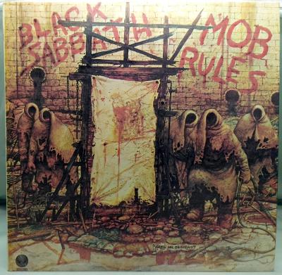 Black Sabbath – Mob Rules 1982 Yugoslavia Vinyl LP 1.press