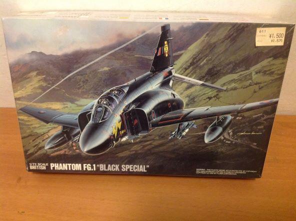 FUJIMI - British Phantom FG.1 "BLACK SPECIAL", 1/72 - Vojenské modely letadel
