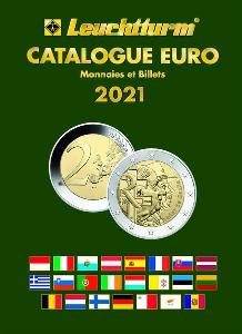 Nový katalog na euro mince 2021 - Leuchtturm. Nový.