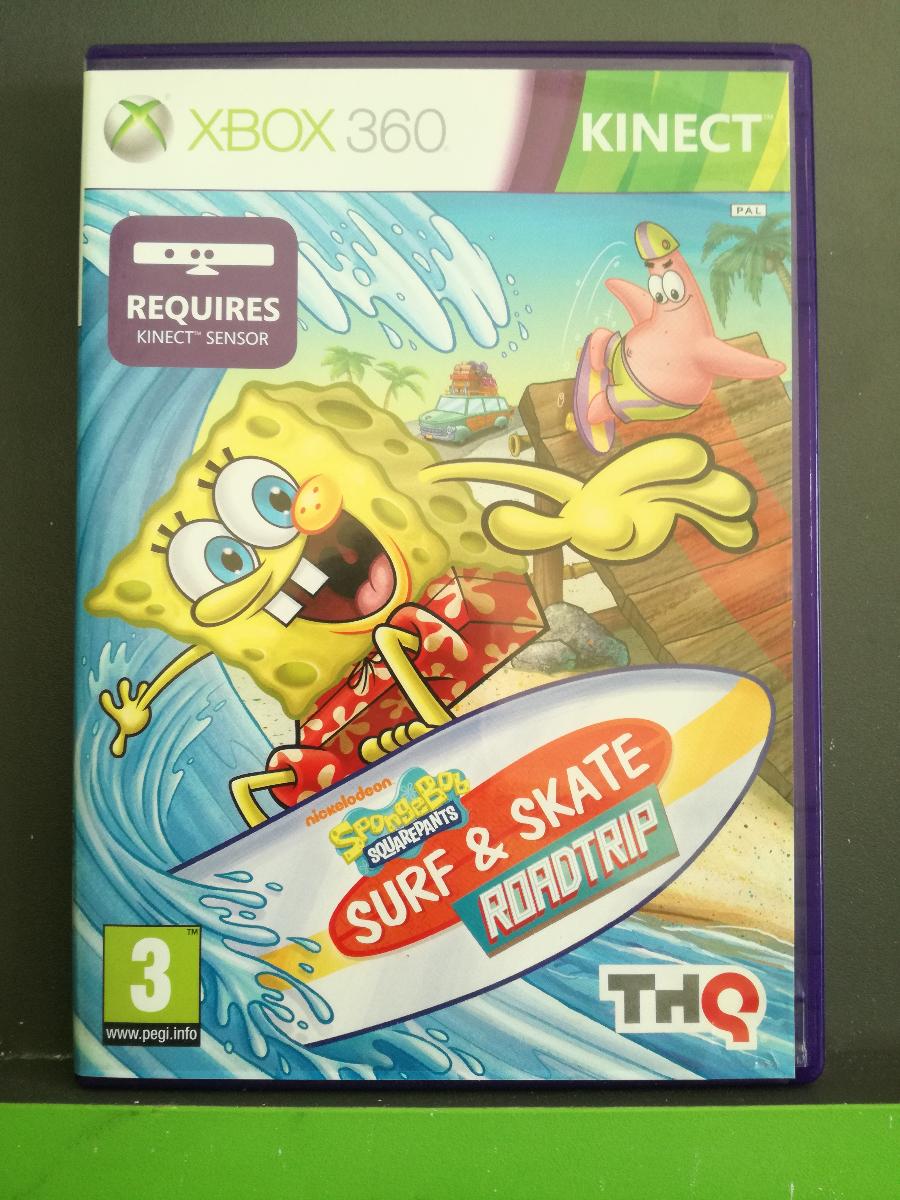 Spongebob Surf & Skate Roadtrip - Xbox 360