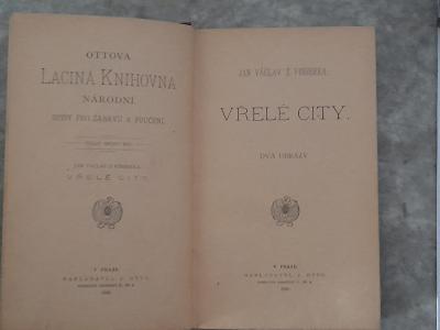 Stará knížka VŘELÉ CITY 1906