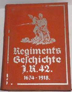 Regiment Belchichte 1674-1918 , stará vojenská kniha z roku 1935  