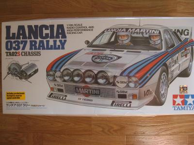 TAMIYA RC Lancia 037 Rally Ta-02S 1:10 ´NIKDY NEOTEVŘENÝ POKLAD´