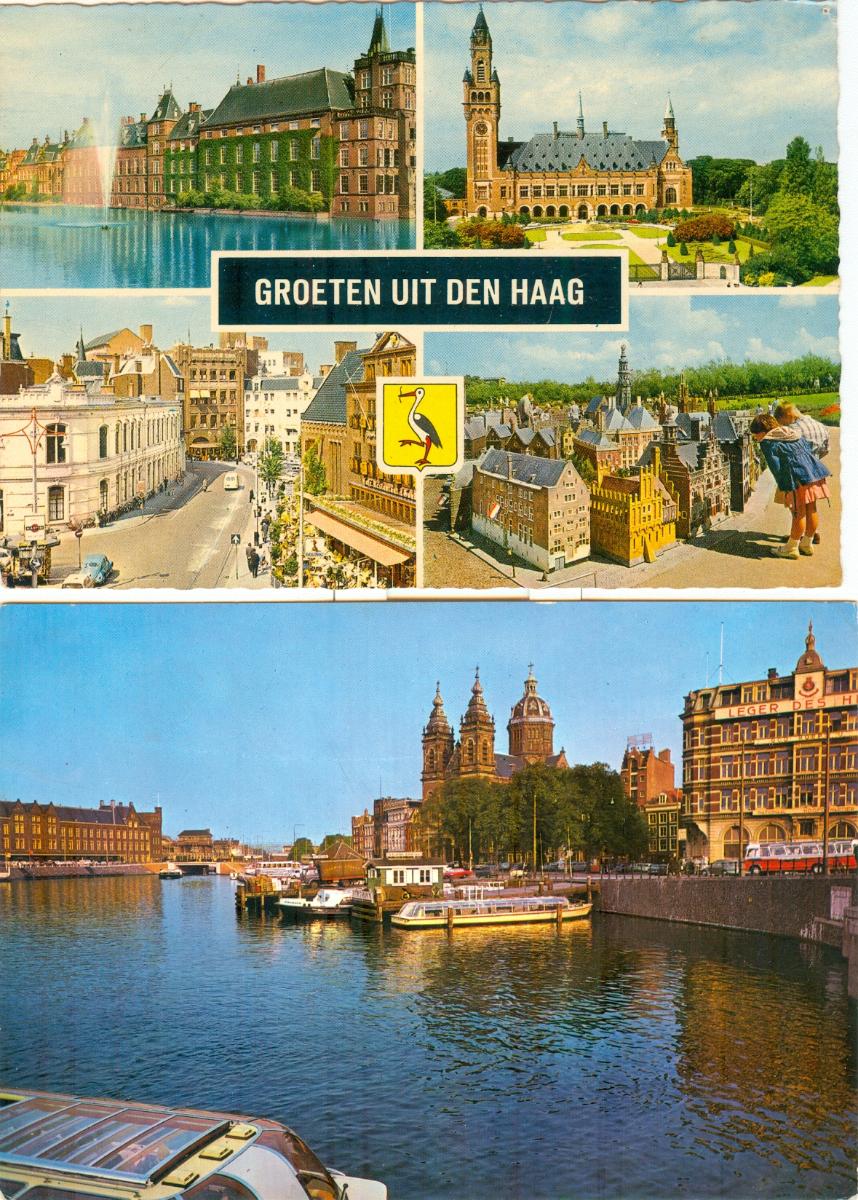 Holandsko, města, památky, přístavy, příroda, mlýny, 16 ks - Pohlednice