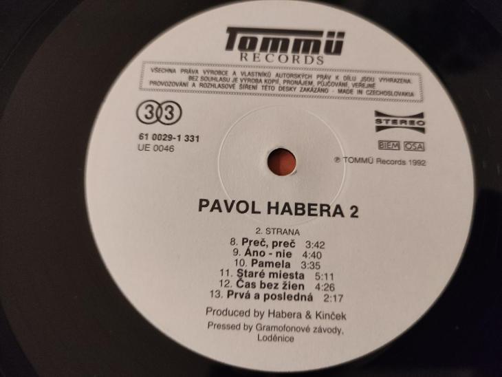 Pavol Habera - Habera 2 (Tommü Records 1992)