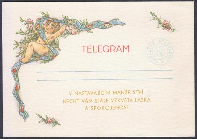 Starý nepopsaný telegram