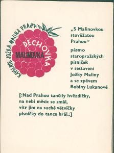 10D3955 Dechovka Malinovka Praha - kapelník Jožka Malina