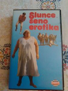 Slunce,seno,erotika.originální VHS kazeta.