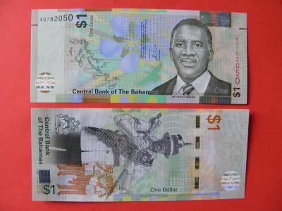 1 Dollar 2017 Bahamas - P77 - UNC - /R48/