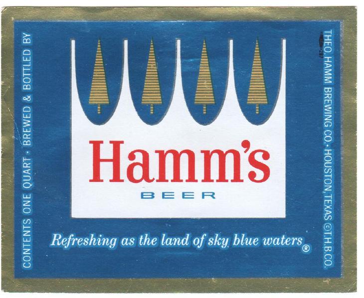 USA Hamm Brg - Housto - Pivo a související předměty