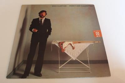 Eric Clapton - Money and Cigarettes -top stav- Scandinavia 1983 LP