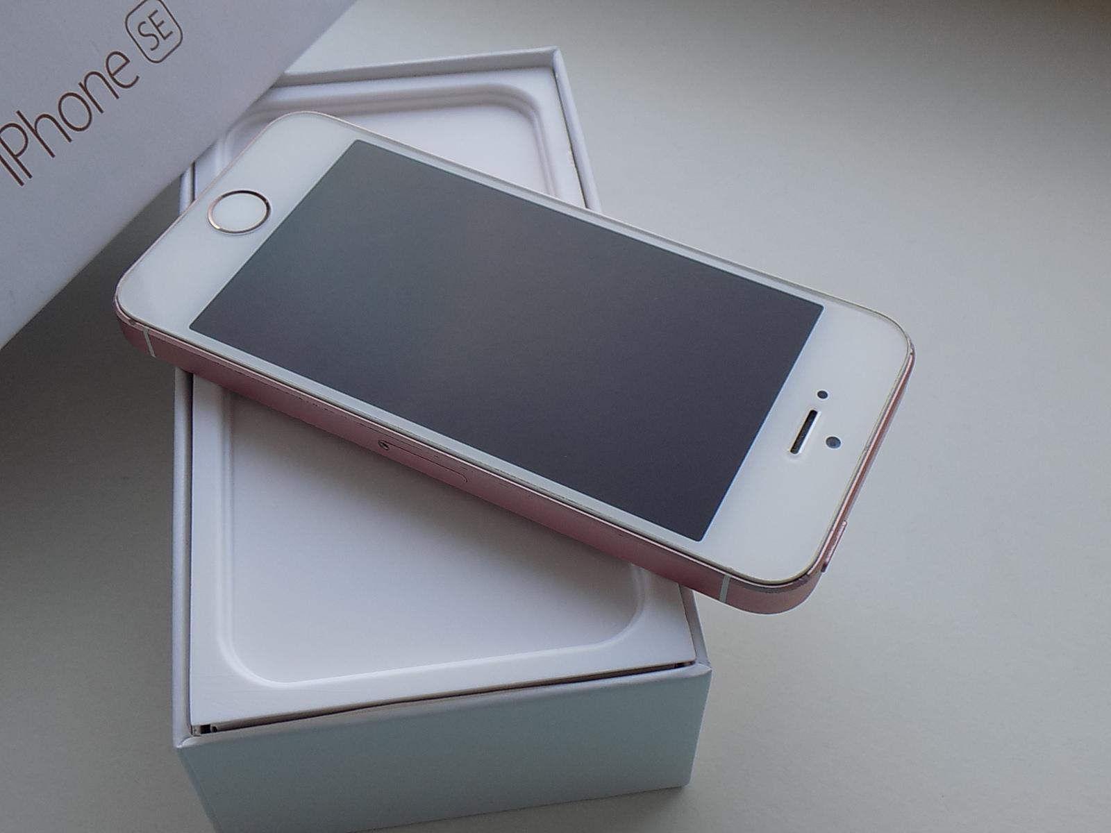 APPLE iPhone SE 32GB Rose Gold - KOMPLETNÍ BALENÍ - Mobily a smart elektronika