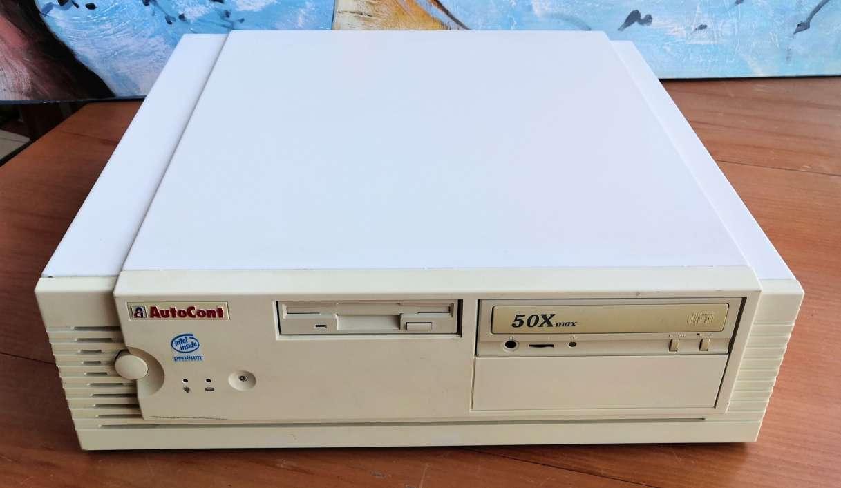 PC AUTOCONT P166, 64MB RAM - pěkné PC na DOS, Windows 98 apod. - Počítače a hry