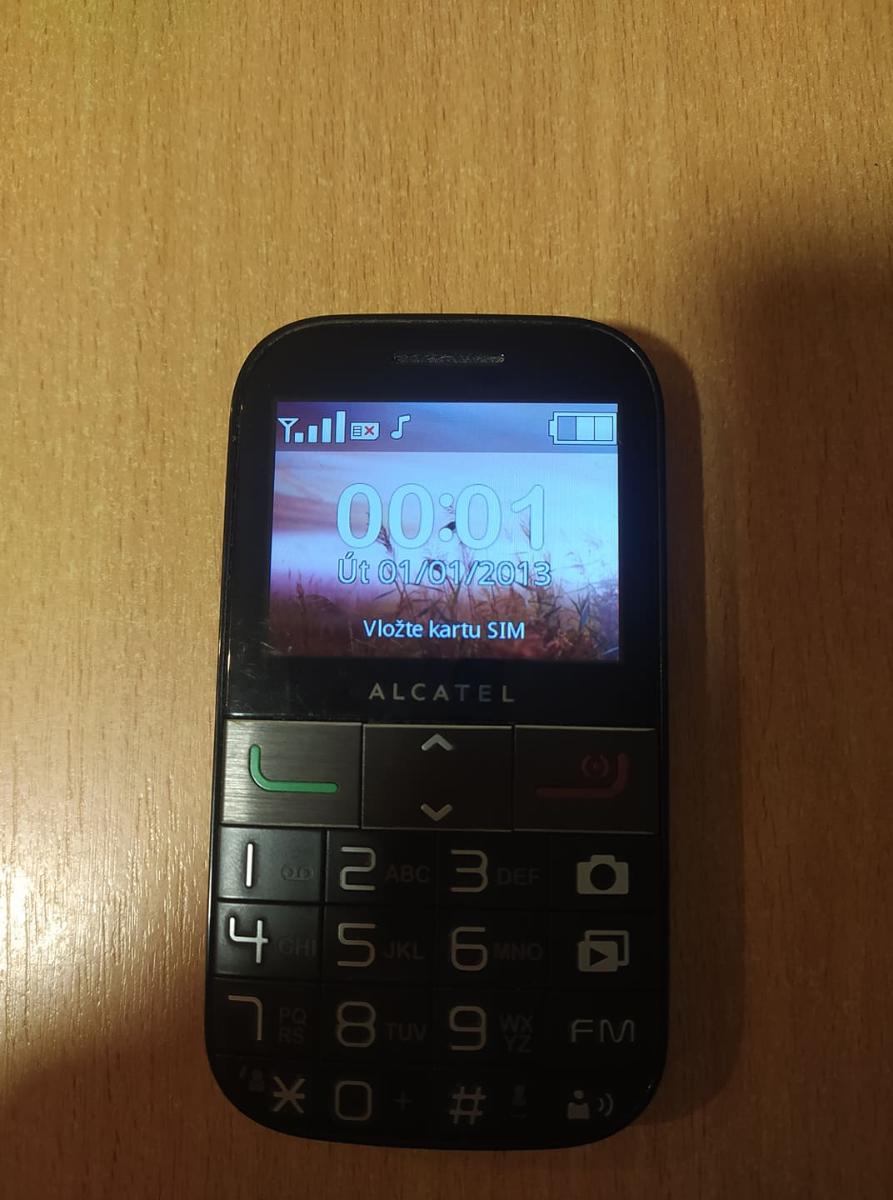 Mobilní telefon Alcatel 2001X FM svítilna atd.. | Aukro