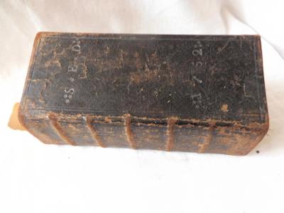Stará kniha z roku 1752