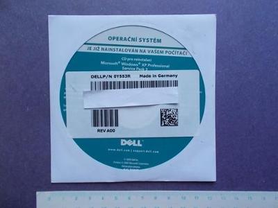reinstalační CD Operačního Systému Windows XP Professional .3 - DELL