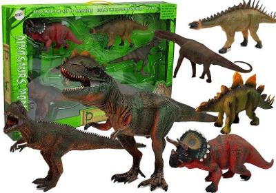 Obrovská Sada figurek dinosauři - Tyrannosaurus. 6 kusů. Nové.