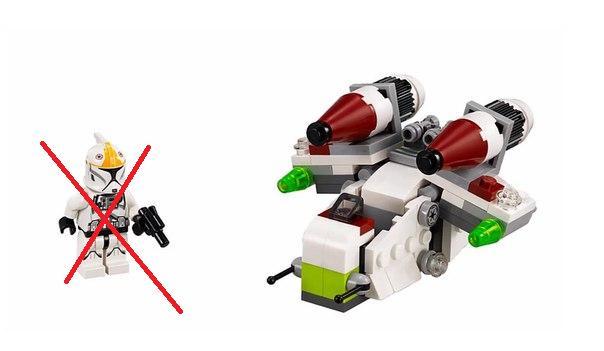 LEGO Star Wars: 75076 Republic Gunship