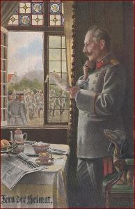 Armáda * Wilhelm II. německý císař, válka, propagační * A344