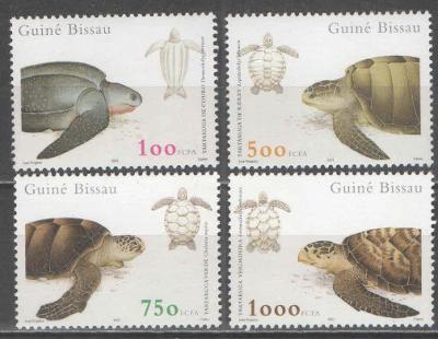 ** GUINEA-BISSAU série želvy 2001