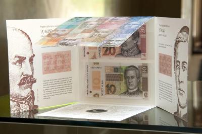 Chorvatsko sada bankovek 10 a 20  kuna UNC