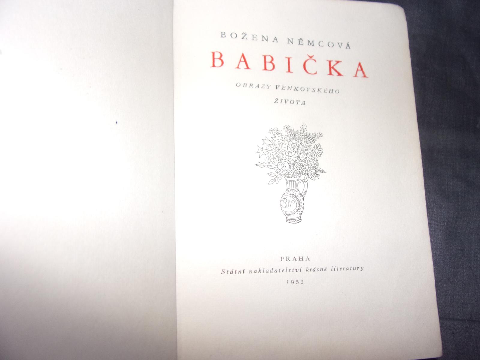 B.Němcová-Babička - Knihy