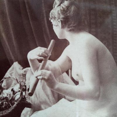 obraz - AKT, foto cca r. 1900