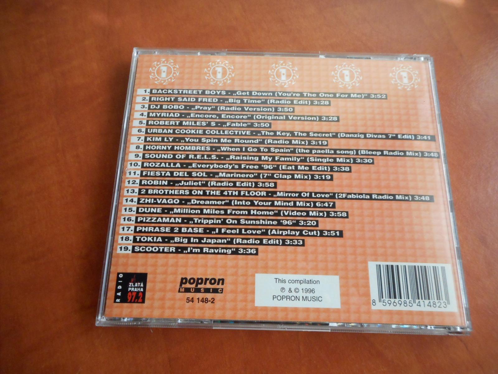 TANEČNÍ LIGA 1 ( 1996 ) CD velice zachovalé málo použito - Hudba