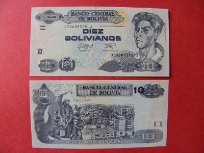 10 Bolivianos L.1986(2015) Bolivia - P243 - UNC - /I256/