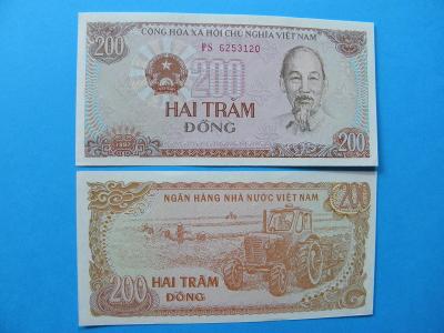 200 Dong 1987 Vietnam - P100 - UNC -  /A5/