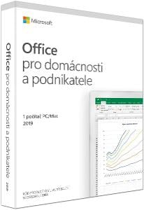 Microsoft Office 2019 pro domácnosti a podnikatele CZ (BOX)