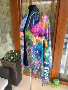 Velká nová šála/šátek na jaro/podzim ( 50 %kašmir) Cashmere