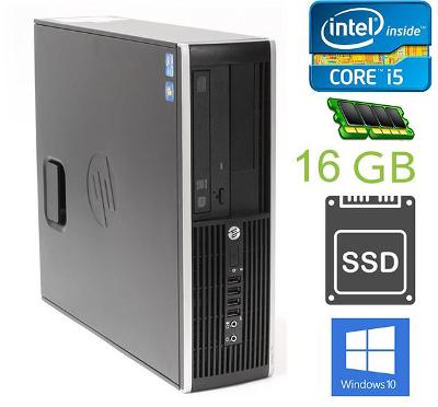 HP 6200 SFF: INTEL i5/ 16GB/ SSD 240GB/ WIN10/ záruka,faktura