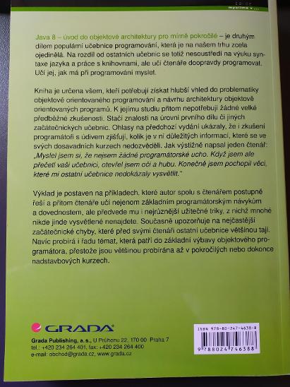 Rudolf Pecinovský Java 8 - Knihy
