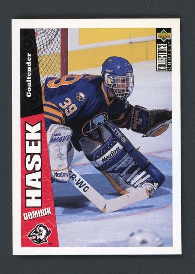 DOMINIK HAŠEK 1996-97 UPPER DECK COLLECTOR´S CHOICE - Hokejové karty